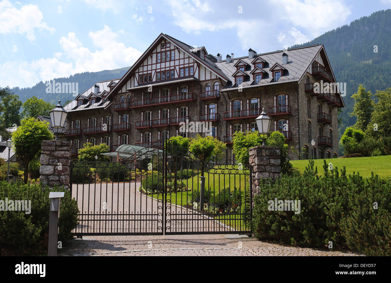Grand Hotel Kitzbuehel, Kitzbühel, Tyrol, Autriche, Europy Banque D'Images