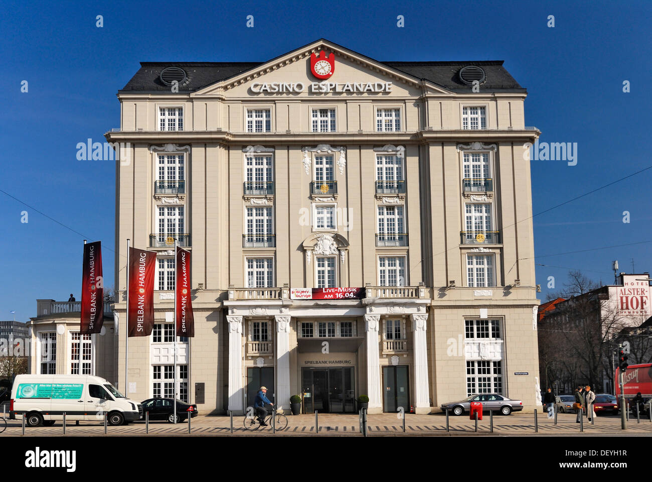 Casino Esplanade de la Stephansplatz, quartier Neustadt, Hambourg Banque D'Images