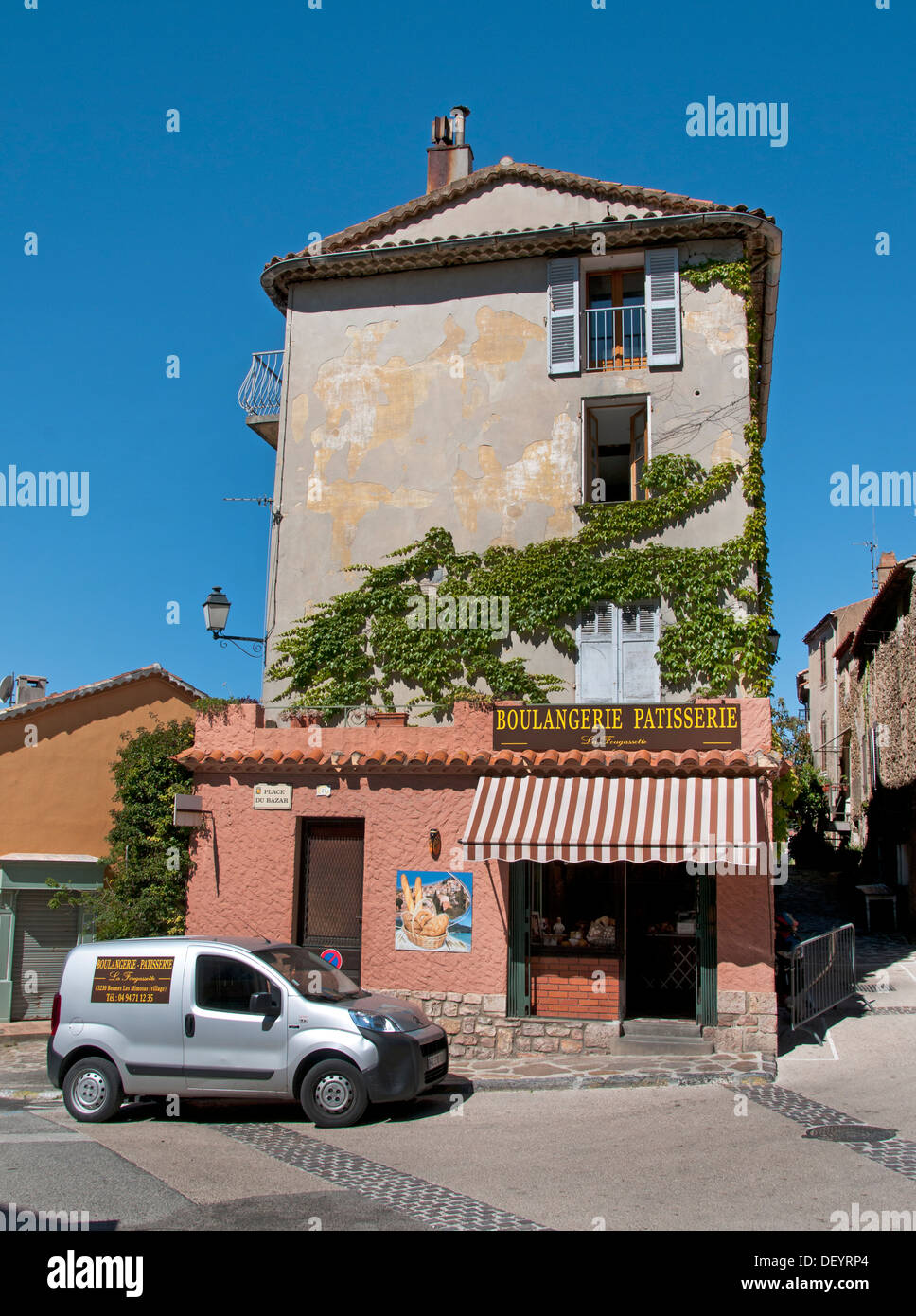 Bormes les Mimosas Côte d'Azur French Riviera Provence France Banque D'Images