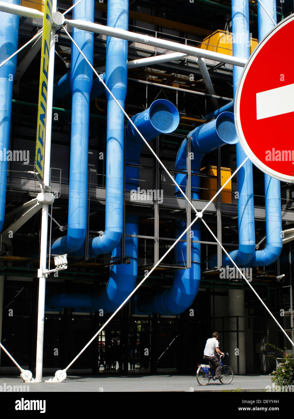 Centre Georges Pompidou ou Centre Pompidou, Beaubourg, Paris, France, Europe Banque D'Images