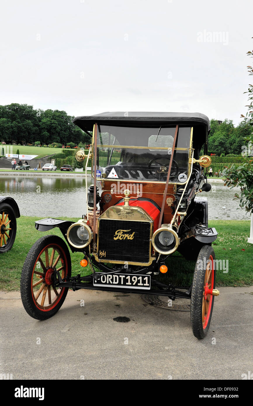 Ford Modèle T, construit en 1911, vintage, voiture Retro Classics 2012 Barock rencontre, Ludwigsburg, Bade-Wurtemberg Banque D'Images