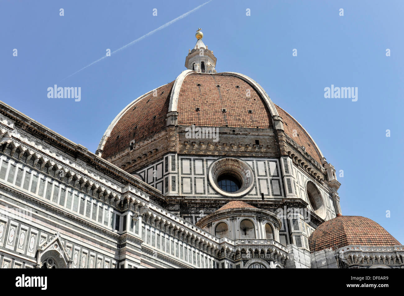 La cathédrale de Florence, le Duomo Santa Maria del Fiore avec la