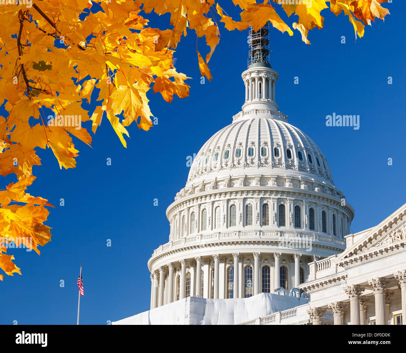 U.S. Capitol Banque D'Images