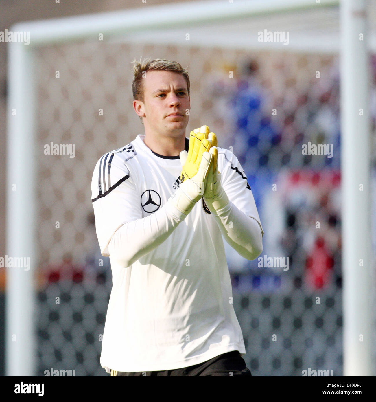 Gardien de soccer international allemand Manuel Neuer Banque D'Images