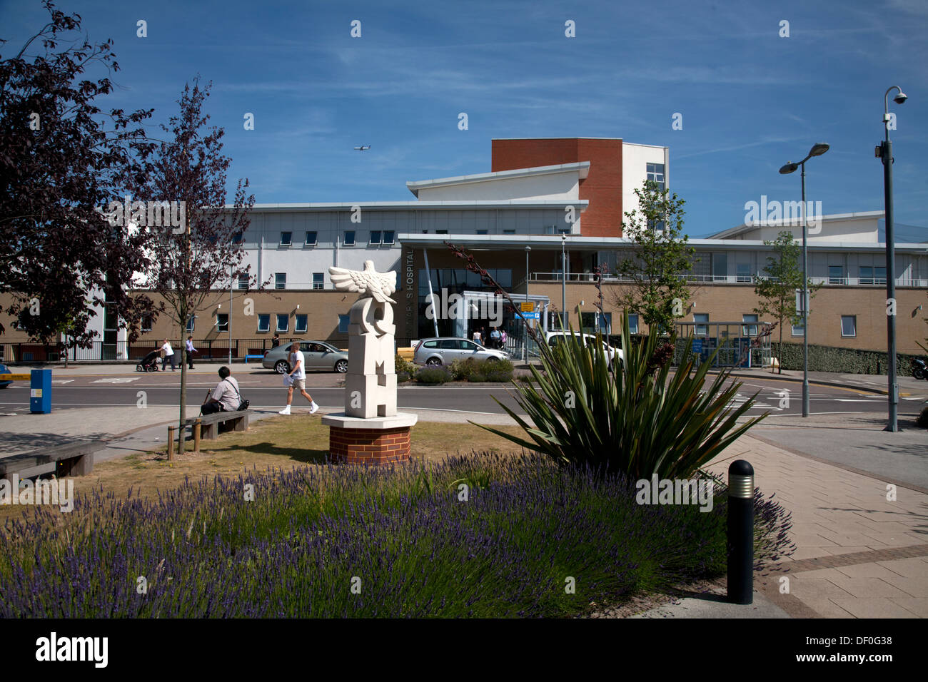 L'hôpital Queen Mary de Londres Angleterre Roehampton Banque D'Images