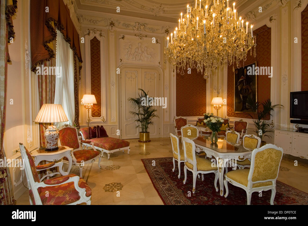 Wien, Österreich, Kärntner Ring 1. Suite Royale die im Hotel Imperial Banque D'Images