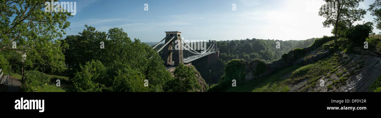 Pont suspendu de Bristol Banque D'Images
