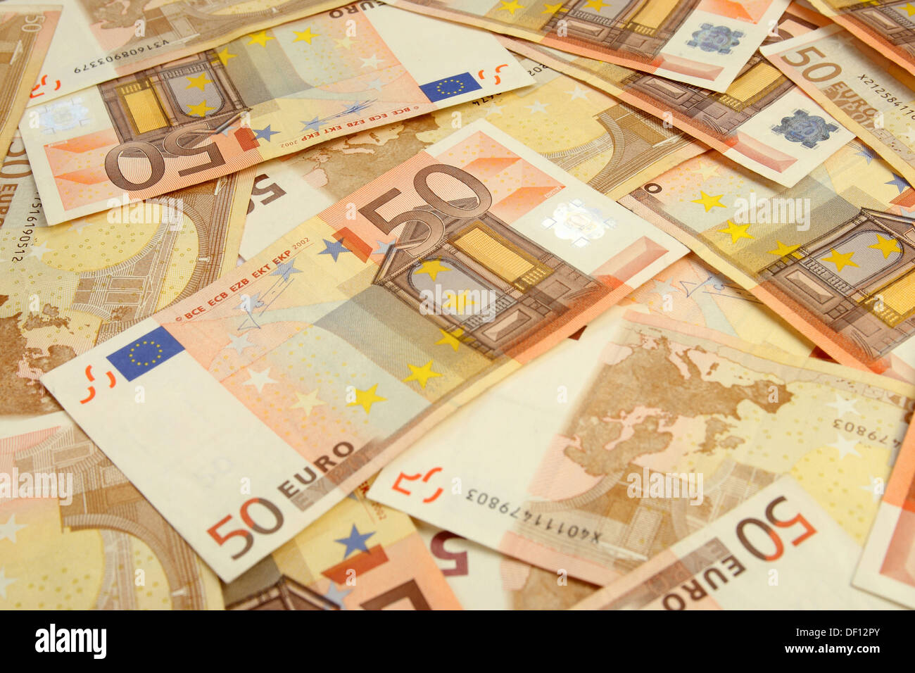 Berlin, Allemagne, cinquante euros Banque D'Images