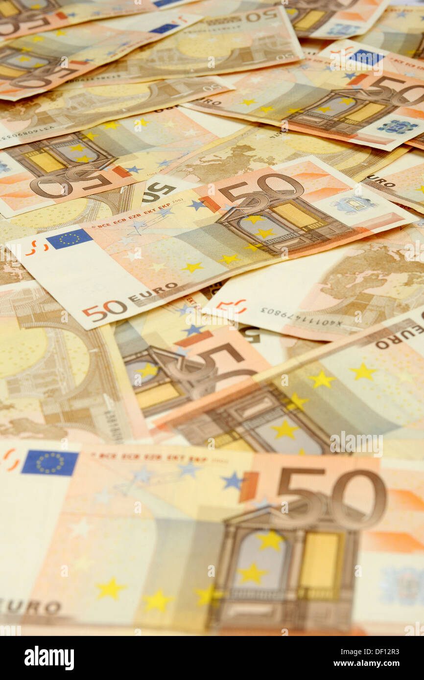 Berlin, Allemagne, cinquante euros Banque D'Images