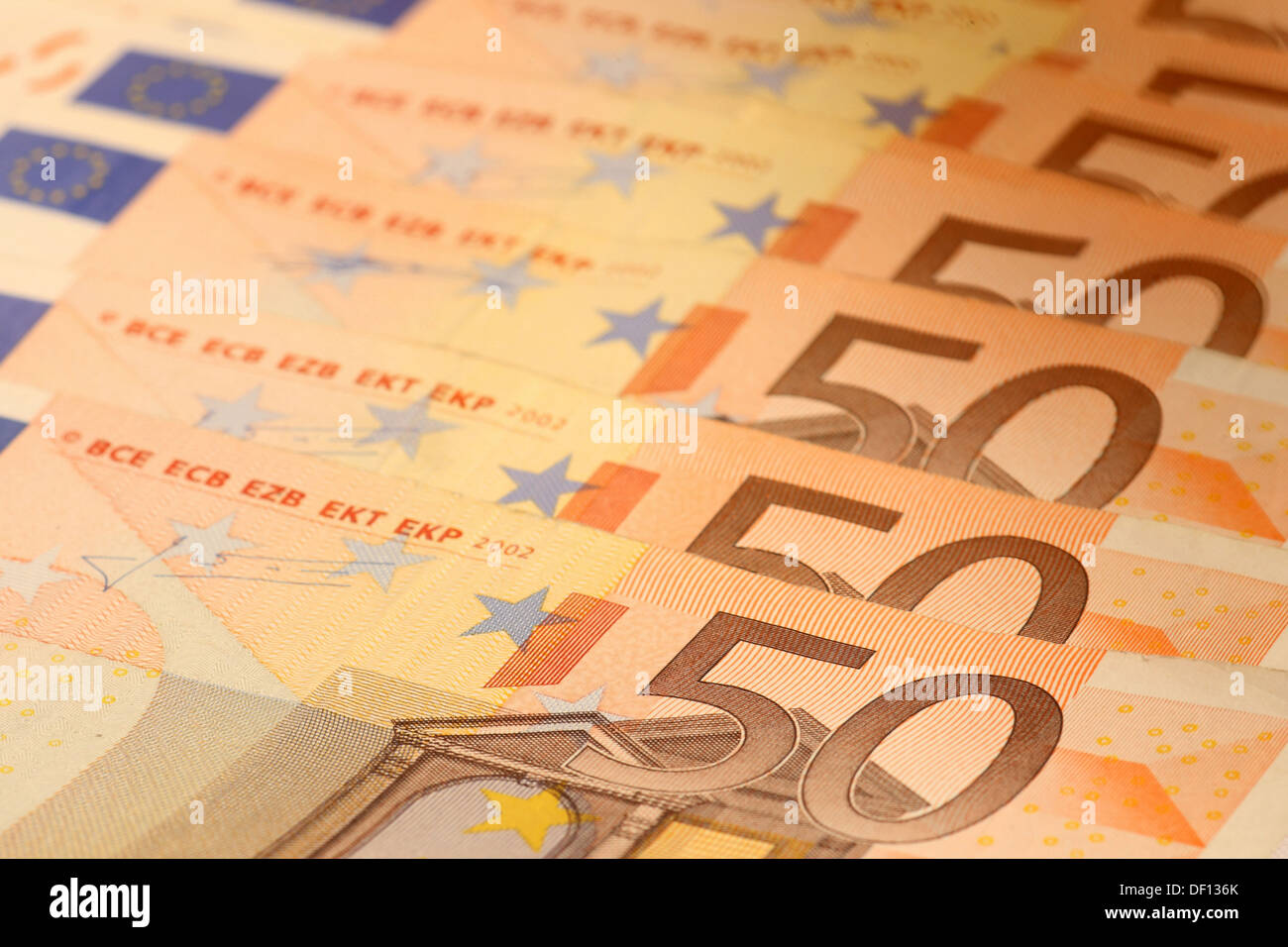 Berlin, Allemagne, cinquante euros Banque D'Images