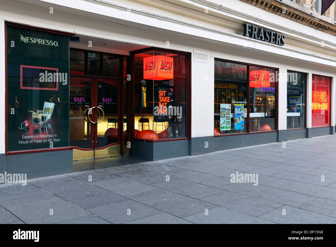 Maison de Frasers Department Store, Buchanan Street, Glasgow, Scotland, UK Banque D'Images