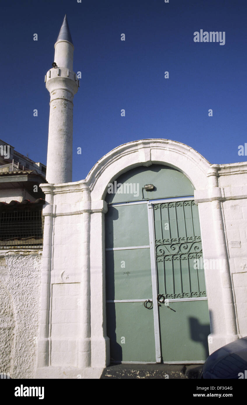Mosquée, Xanthi. Macédoine orientale et Thrace, Grèce Banque D'Images