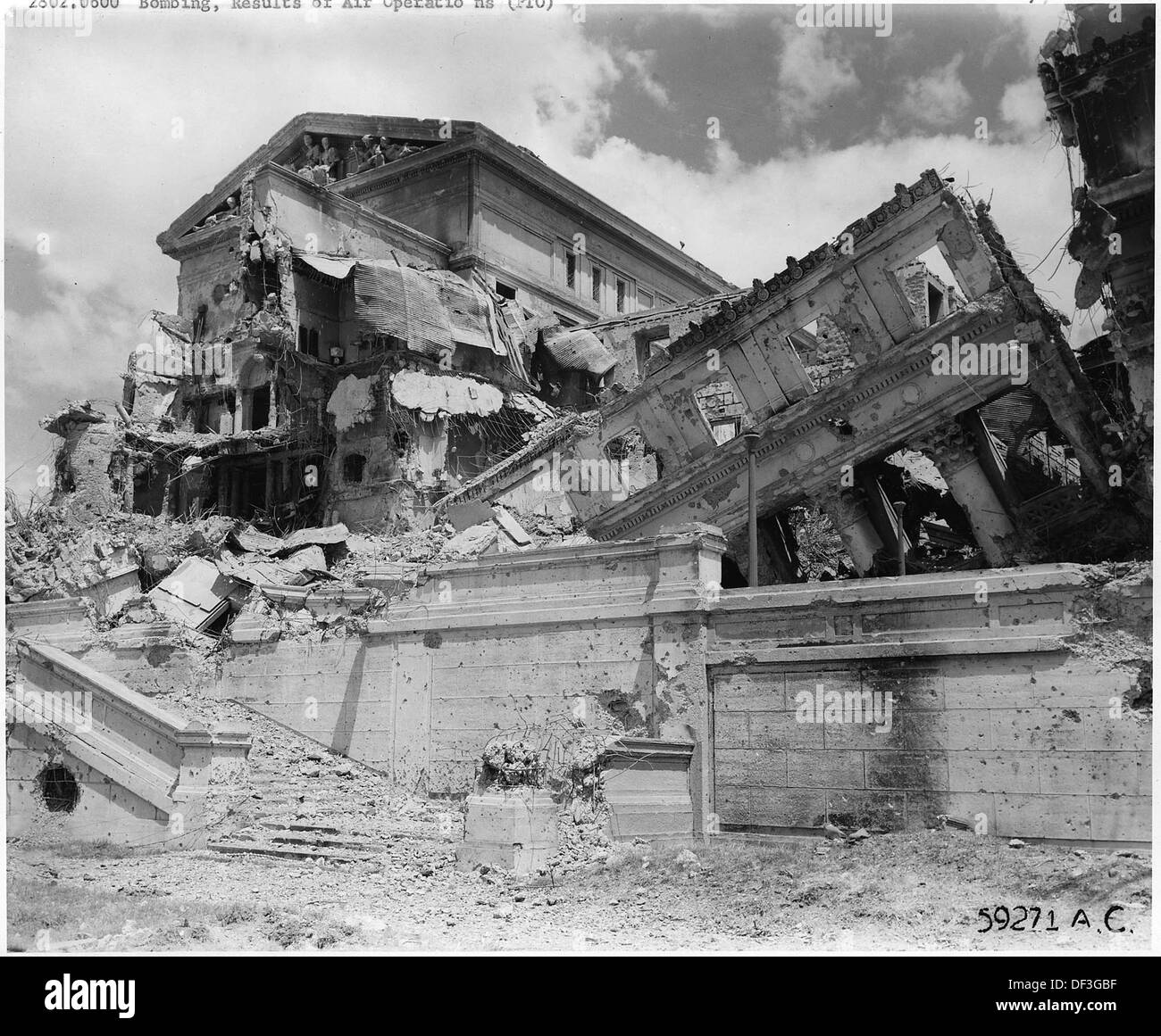 Campagne de bombardement. Asie du sud-est, le Pacifique 5 Eamp 292587 Banque D'Images