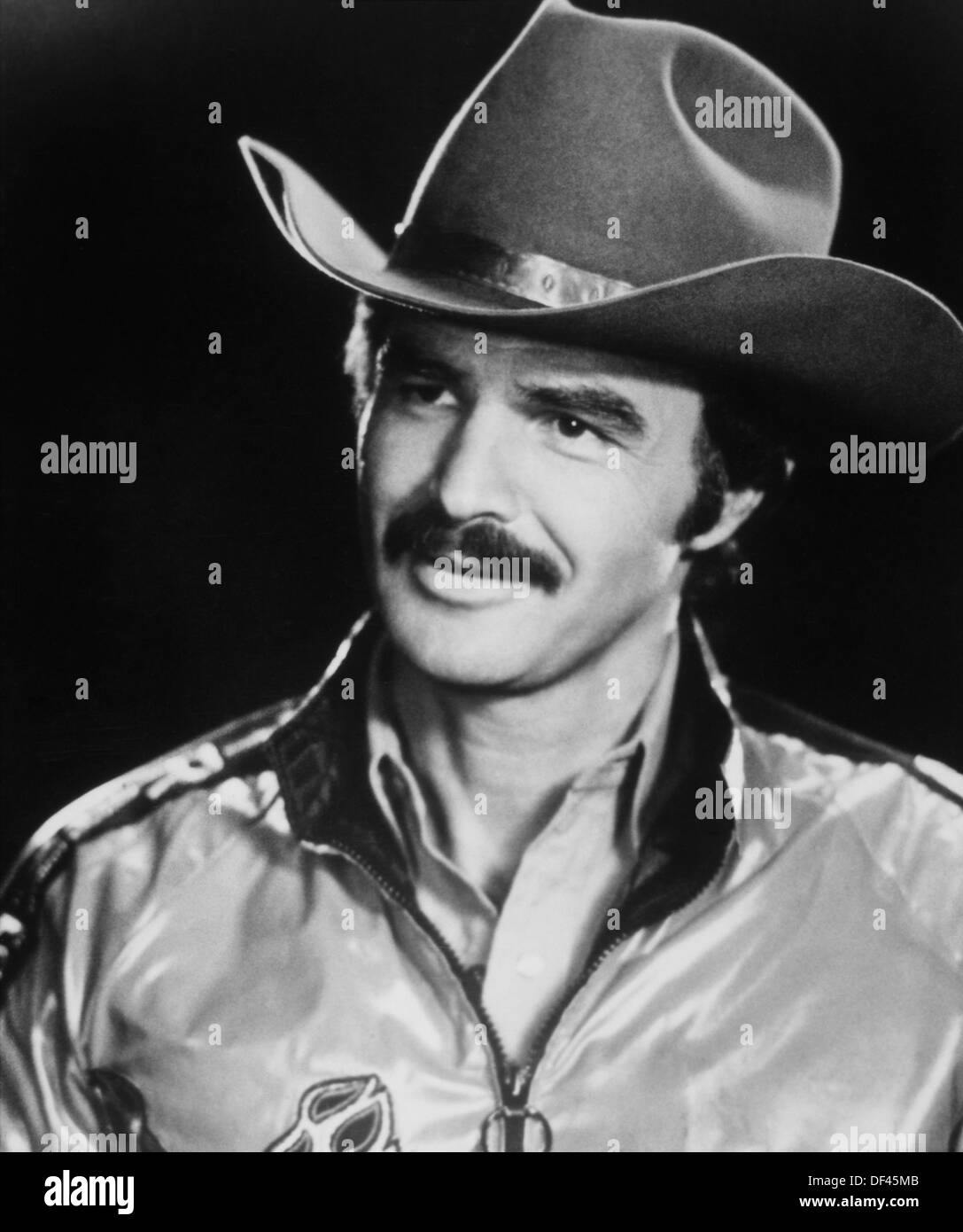 Burt Reynolds, Portrait publicitaire pour le film, "Smokey et le Bandit II', Rastar, Universal Pictures, 1980 Banque D'Images