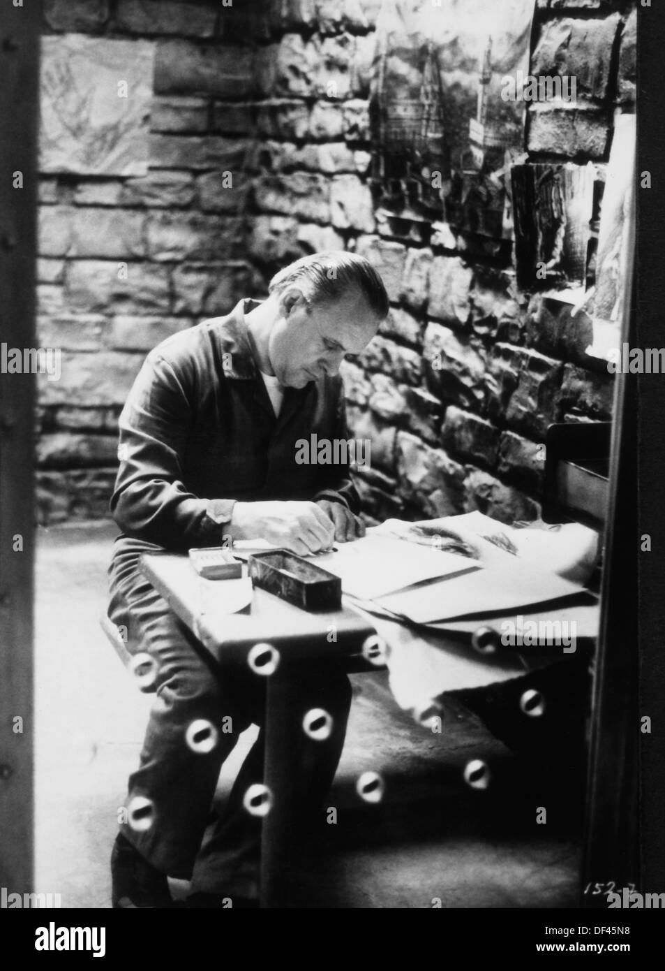 Anthony Hopkins, sur-ensemble du film, 'Le Silence des agneaux', photo de Ken Regan, Strong Heart/Demme Production avec la distribution par Orion Pictures, 1991 Banque D'Images