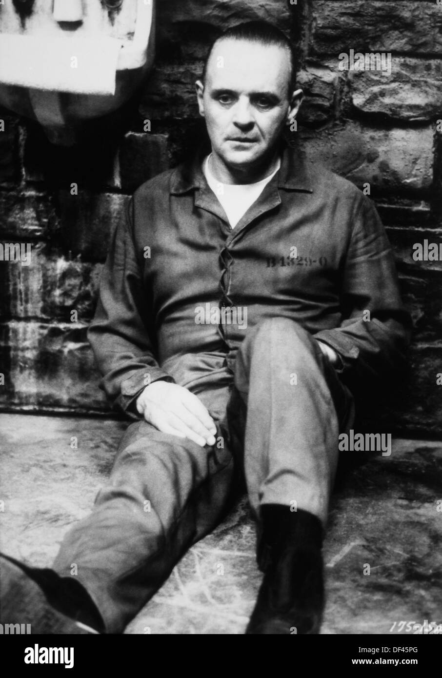 Anthony Hopkins, On-Set du film, 'Le Silence des agneaux', 1991 Banque D'Images