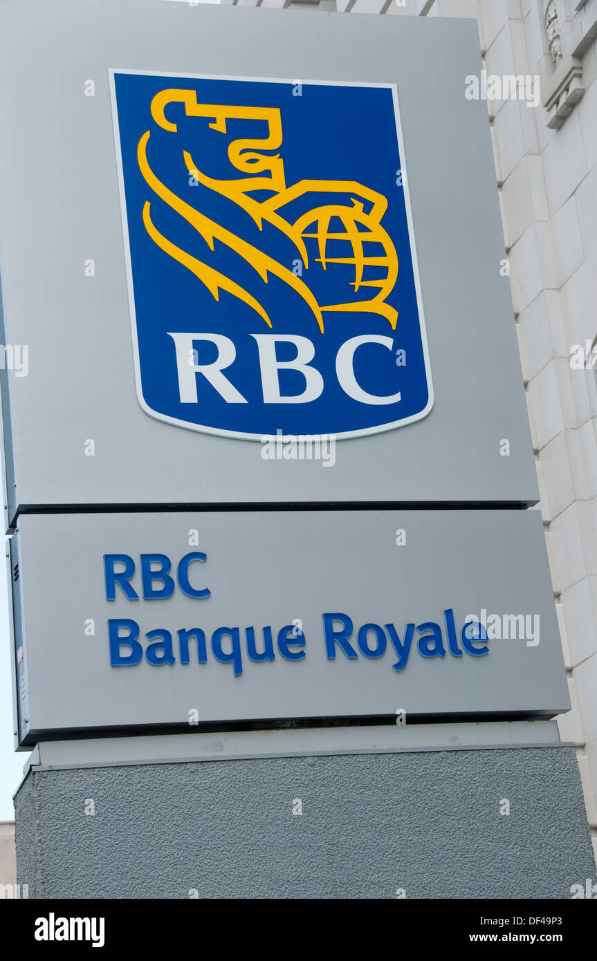 La Banque Royale du Canada Banque D'Images