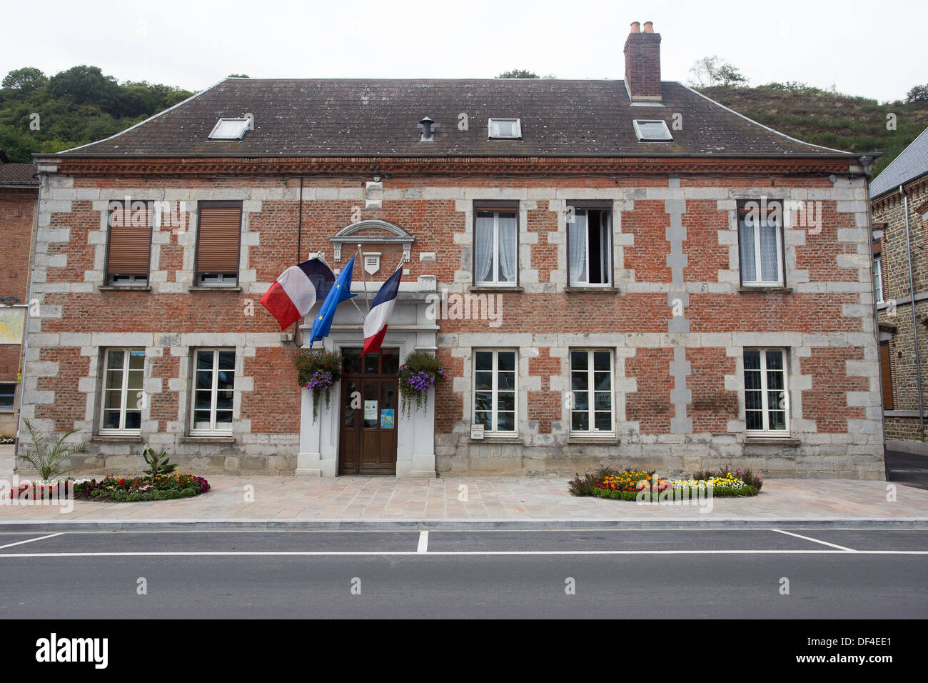 Vireux Molhain Wallerand Champagne Ardenne France Europe Banque D'Images