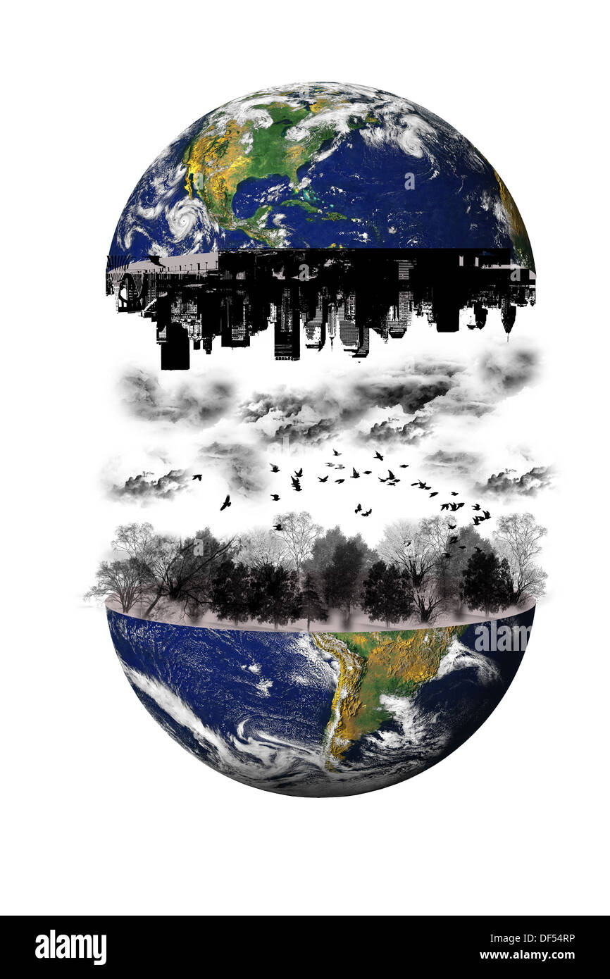 Nord fond balle noir bleu business care la cartographie couleur nuage concept conceptuel continent terre espace écologie éco Banque D'Images