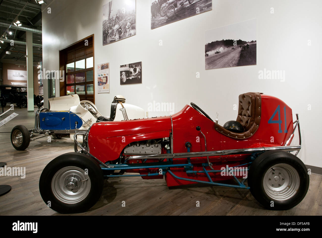 1937 Ford V8-60 Midget Racer. Fountainhead Antique Auto Museum. Fairbanks. De l'Alaska. USA Banque D'Images