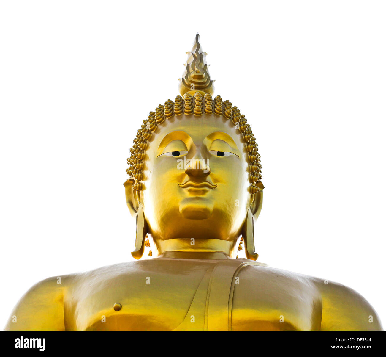 Statue du Grand Bouddha de Wat muang, Thaïlande. Banque D'Images
