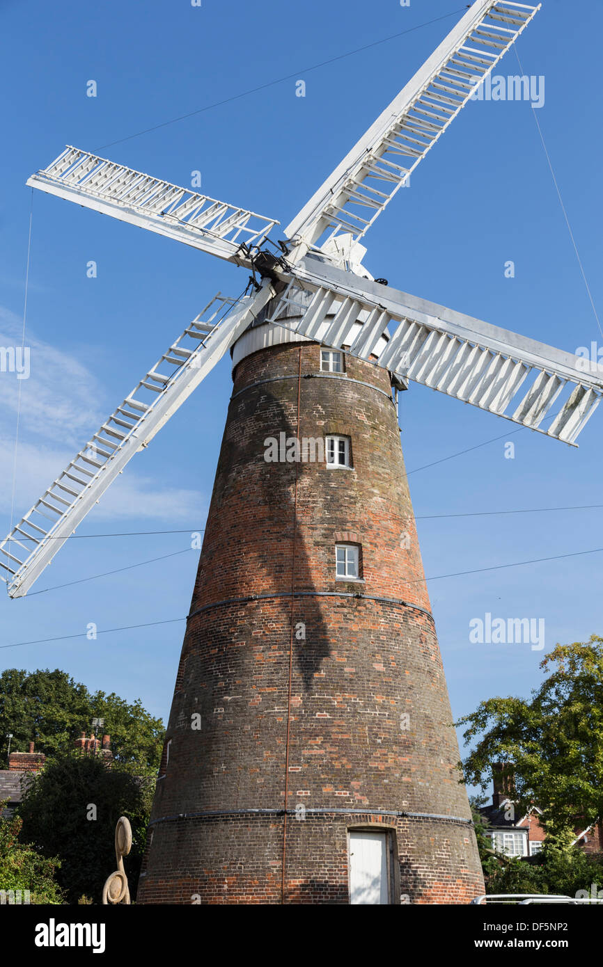Stansted Mountfitchet windmill essex england uk go Banque D'Images