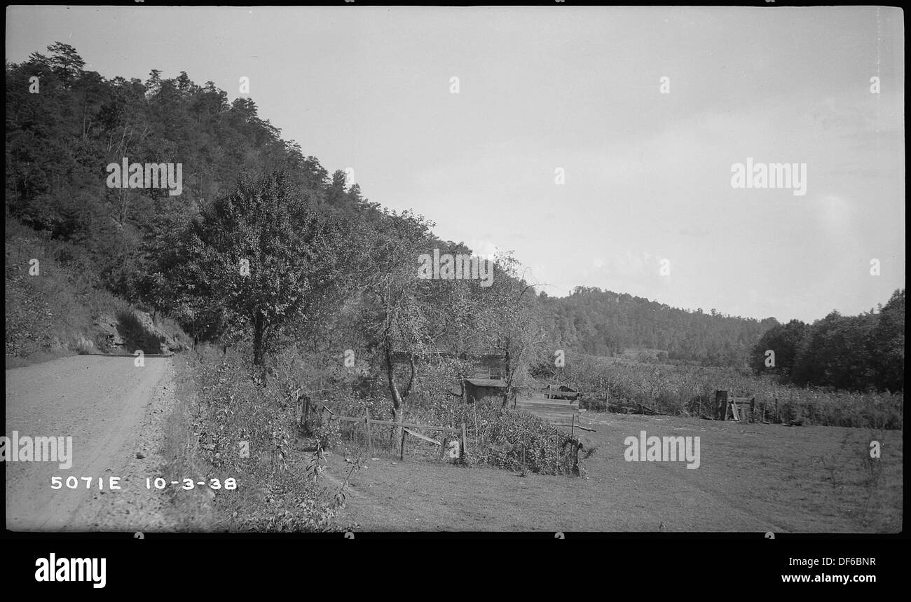 Johnson, Va, homestead 280525 Banque D'Images