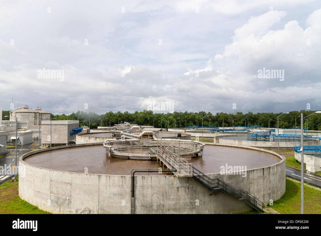 Projet d'assainissement de la baie de Panama Banque D'Images
