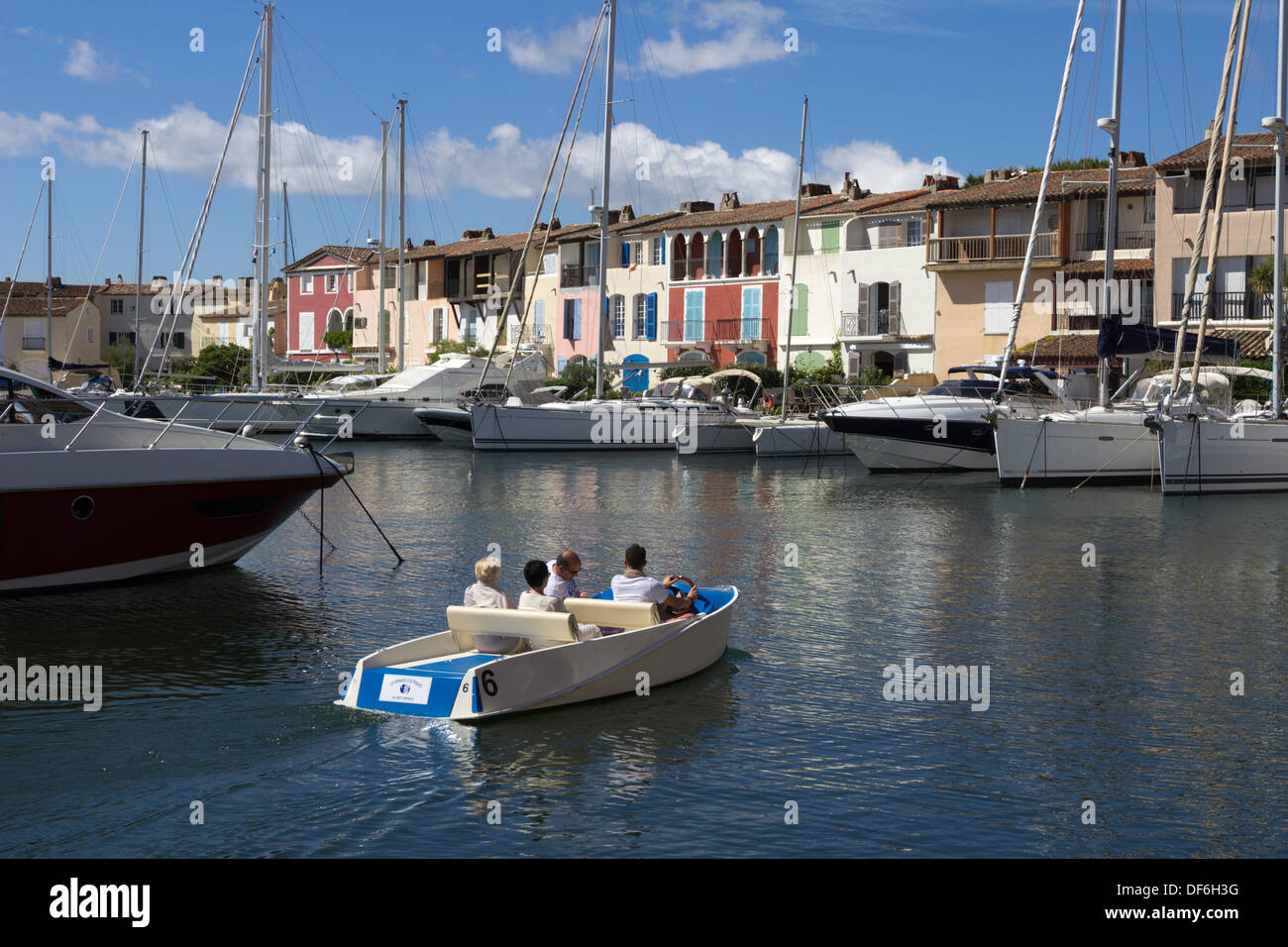 Port Grimaud, Var, Provence-Alpes-Côte d'Azur, France, Europe Banque D'Images