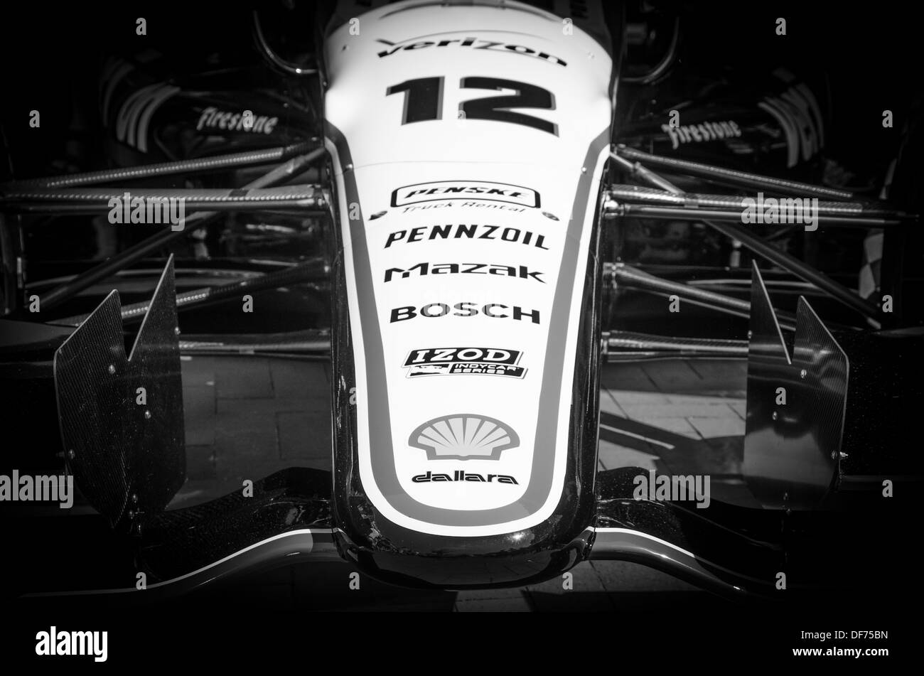 Voiture à l'Indy Grand Prix de Baltimore Banque D'Images