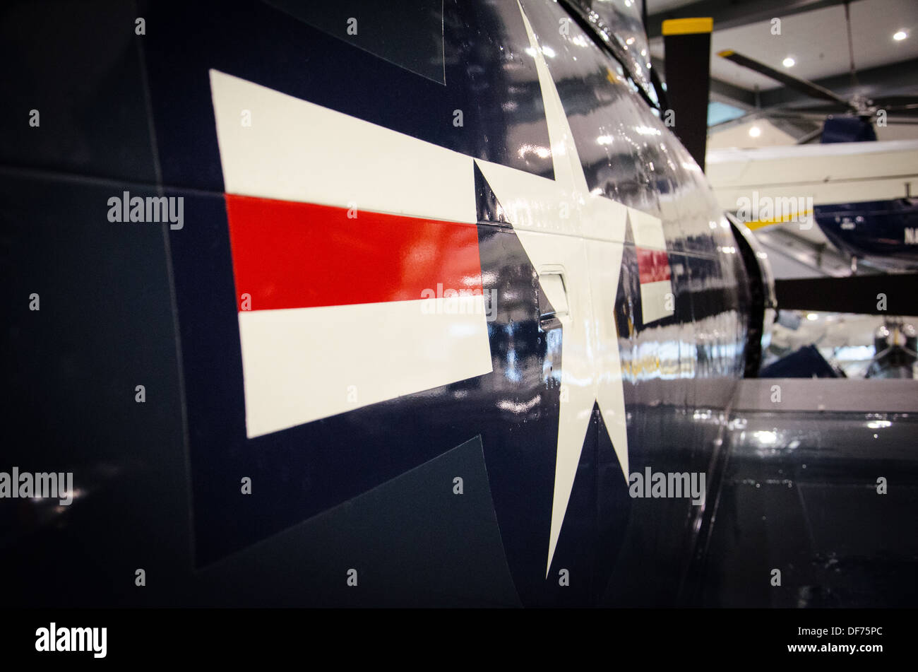 Insigne d'aéronefs de la marine Banque D'Images