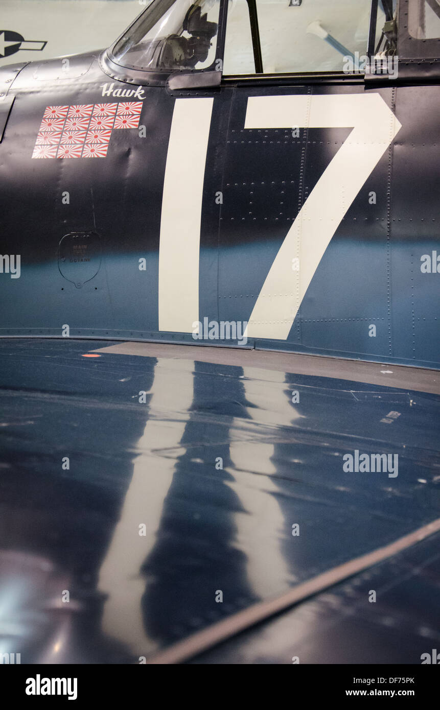 L'American Navy Fighter No.17 Banque D'Images