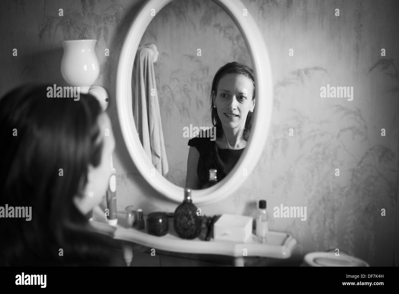 ANOREXIE, FEMME Banque D'Images