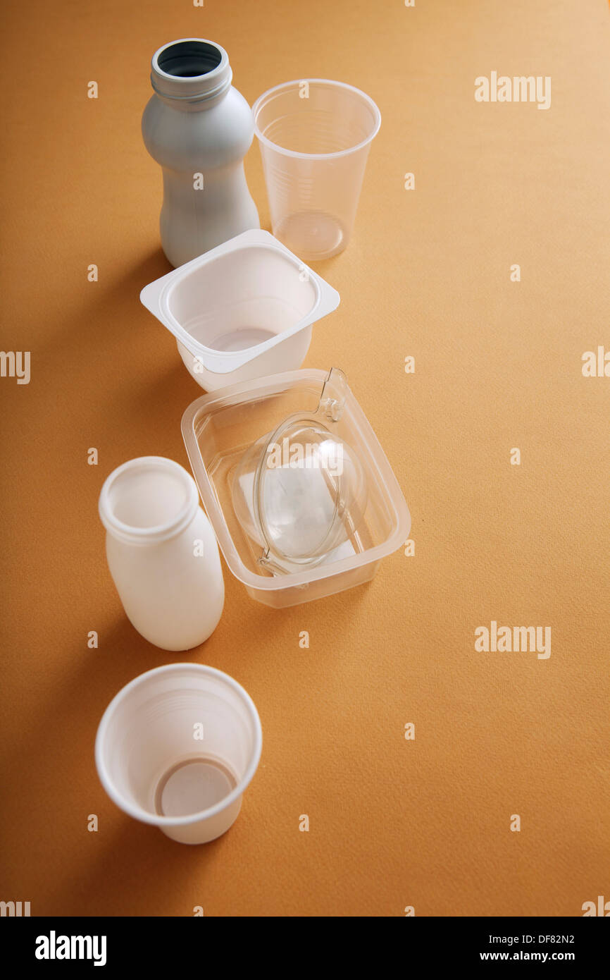 Restauration et le bisphénol A Banque D'Images