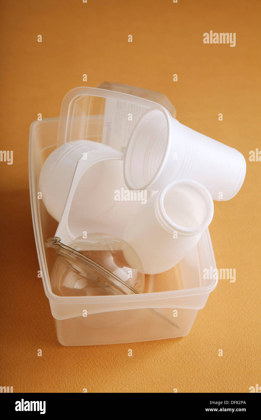 Restauration et le bisphénol A Banque D'Images