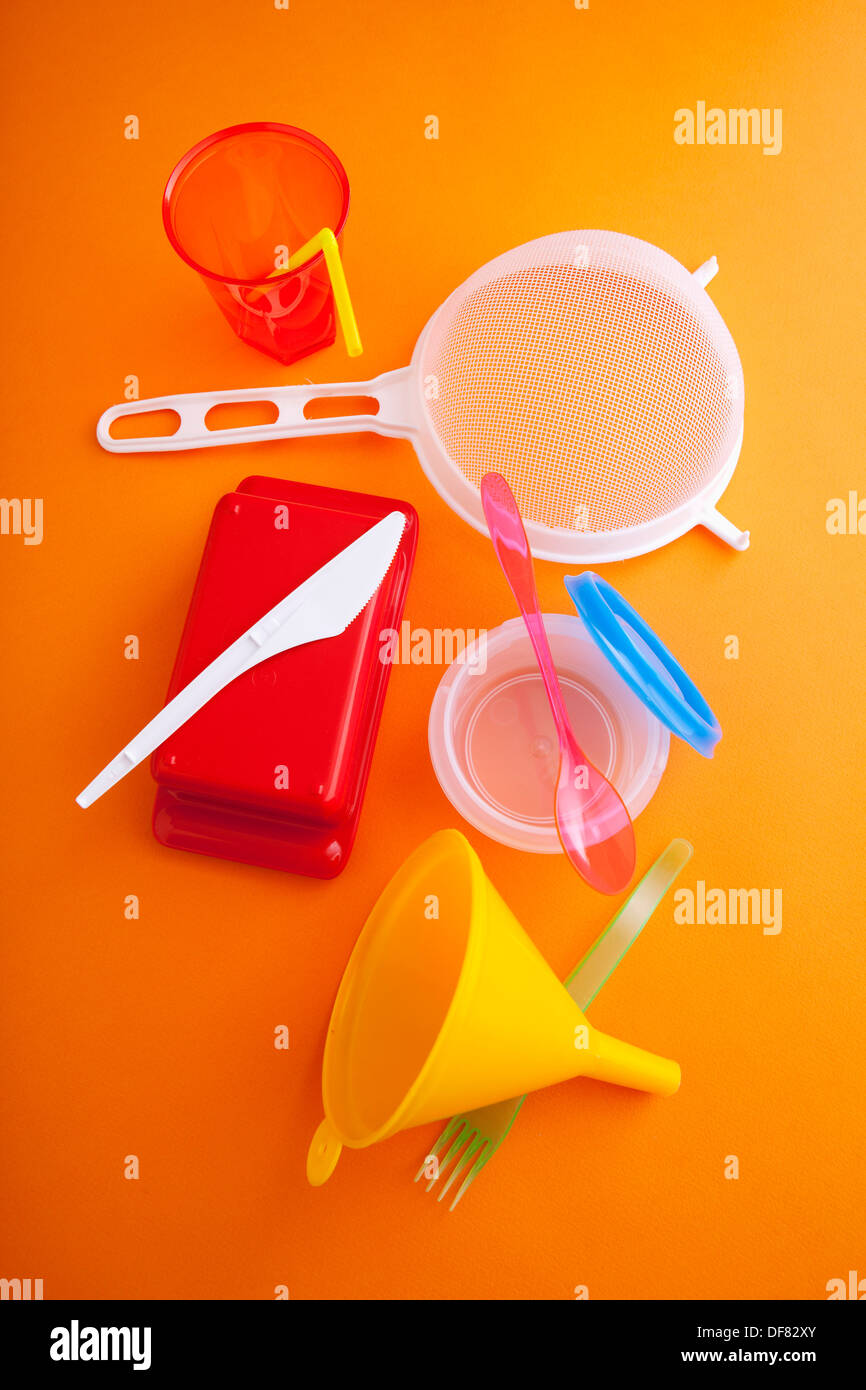 Restauration et le bisphénol A Banque D'Images