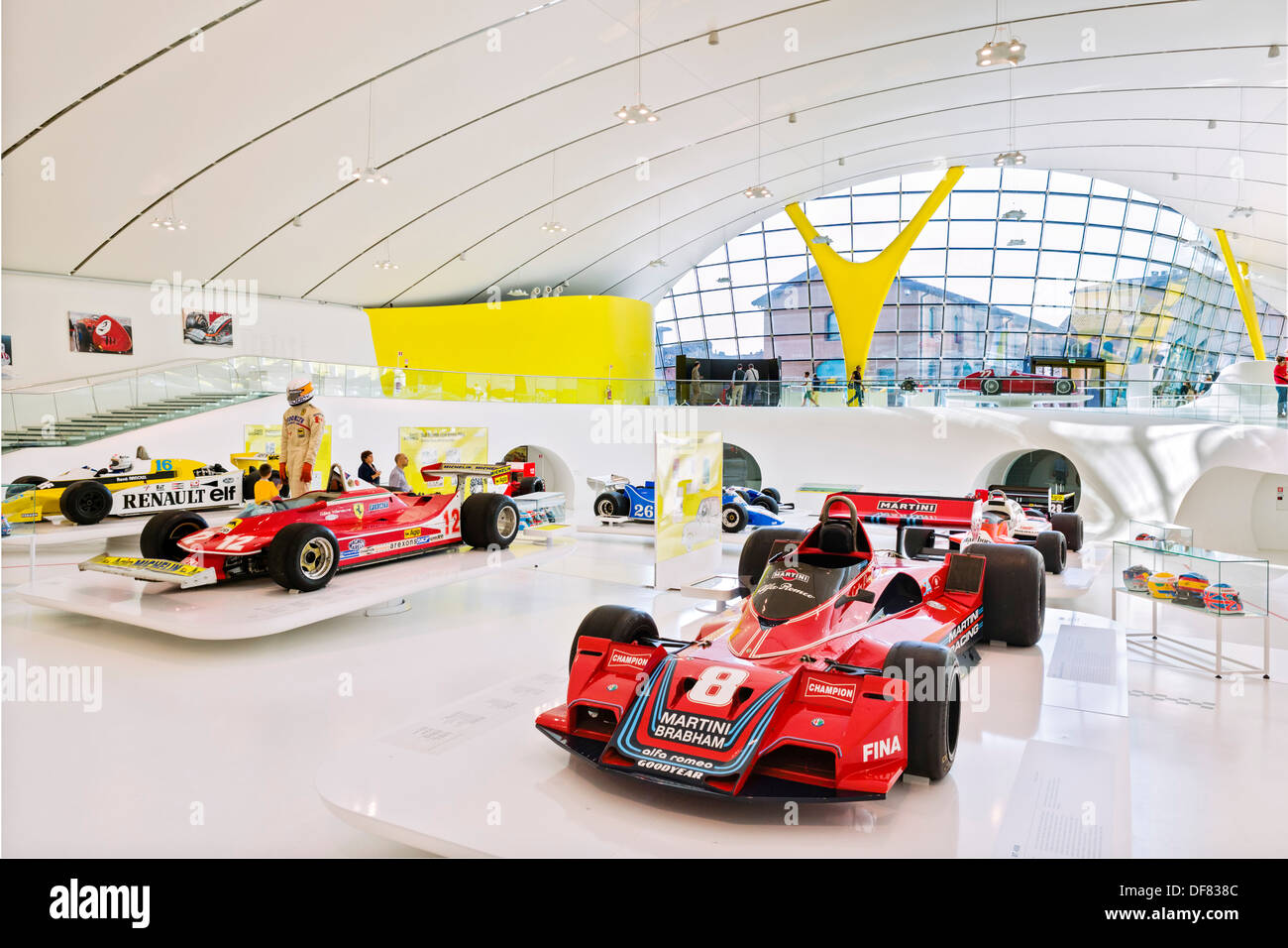 Le Museo Casa Enzo Ferrari, Modène, Émilie-Romagne, Italie Banque D'Images