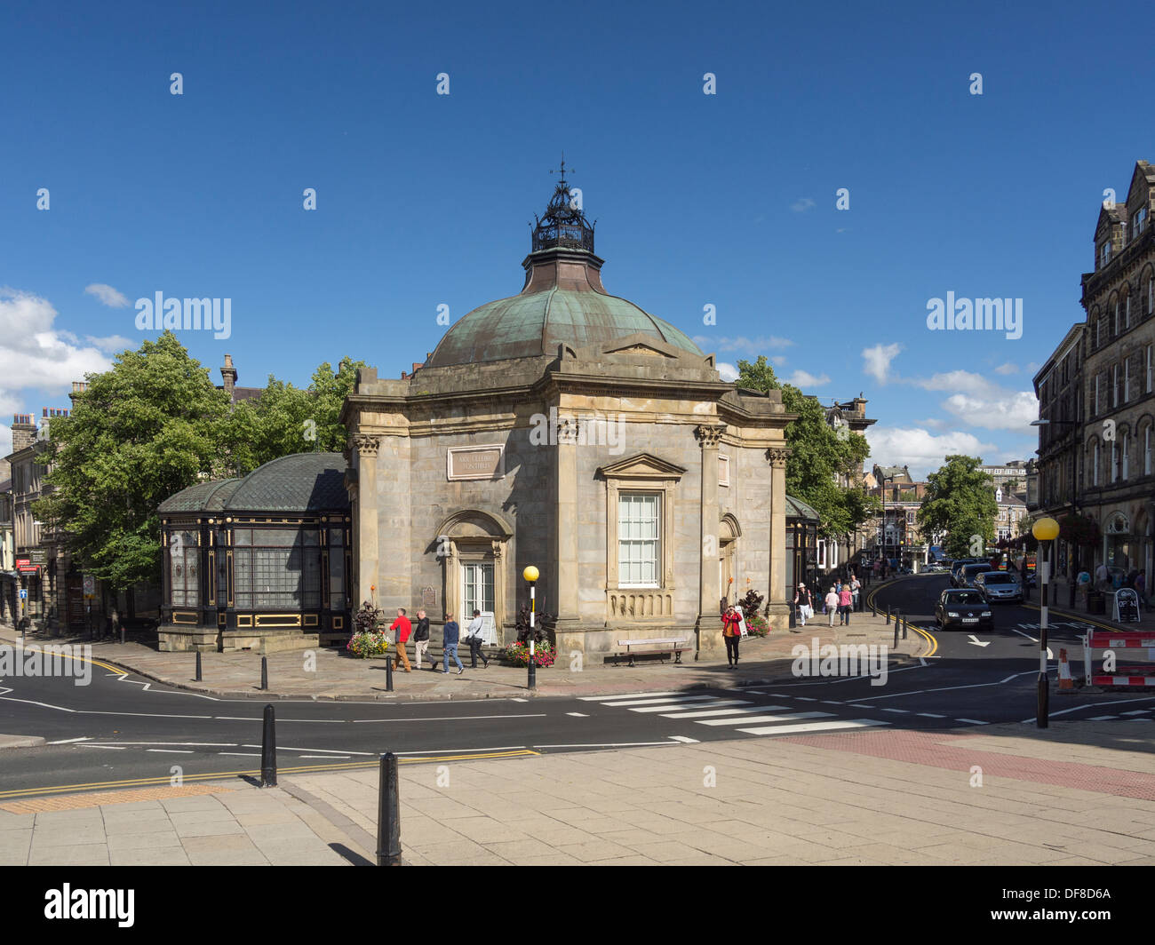 La salle des pompes Harrogate Yorkshire UK Banque D'Images