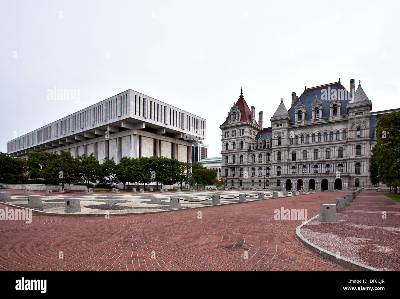 Immeuble de bureaux législatifs, les bureaux de l'Assemblée législative de l'État de New York Banque D'Images