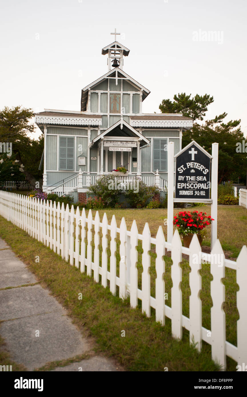 USA, New Jersey NJ N.J. Cape May St Saint Peter's by the Sea Episcopal Church Banque D'Images