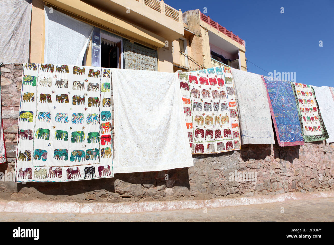 Souvenirs au Fort Amber nearJaipur,Rajasthan, Inde. Banque D'Images