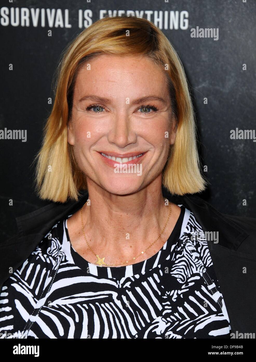 Los Angeles, CA. 30e Août, 2013. Kelly Lynch aux arrivées pour le capitaine Phillips Premiere, l'Academy of Motion Pictures Arts and Sciences (AMPAS), Los Angeles, CA Septembre 30, 2013. © Dee Cercone/Everett Collection/Alamy Live News Banque D'Images