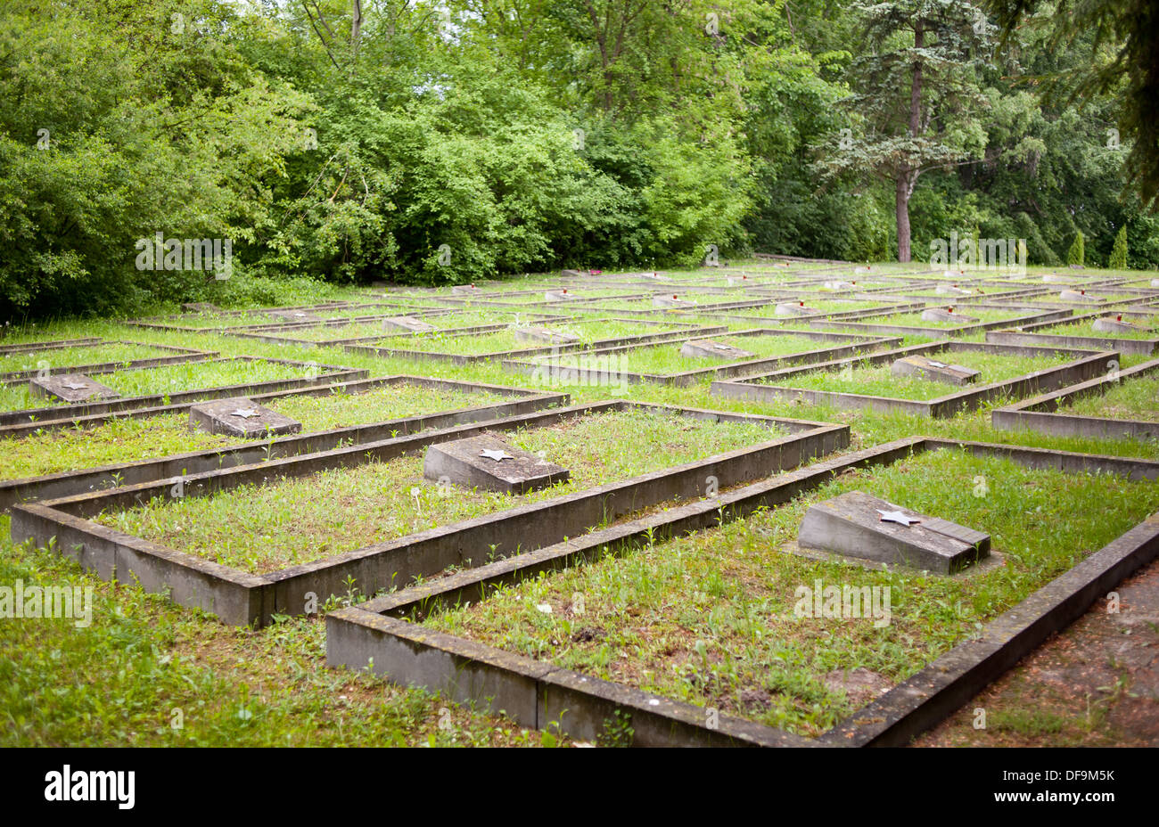 Cimetière de guerre russe à Kazimierz Dolny Banque D'Images