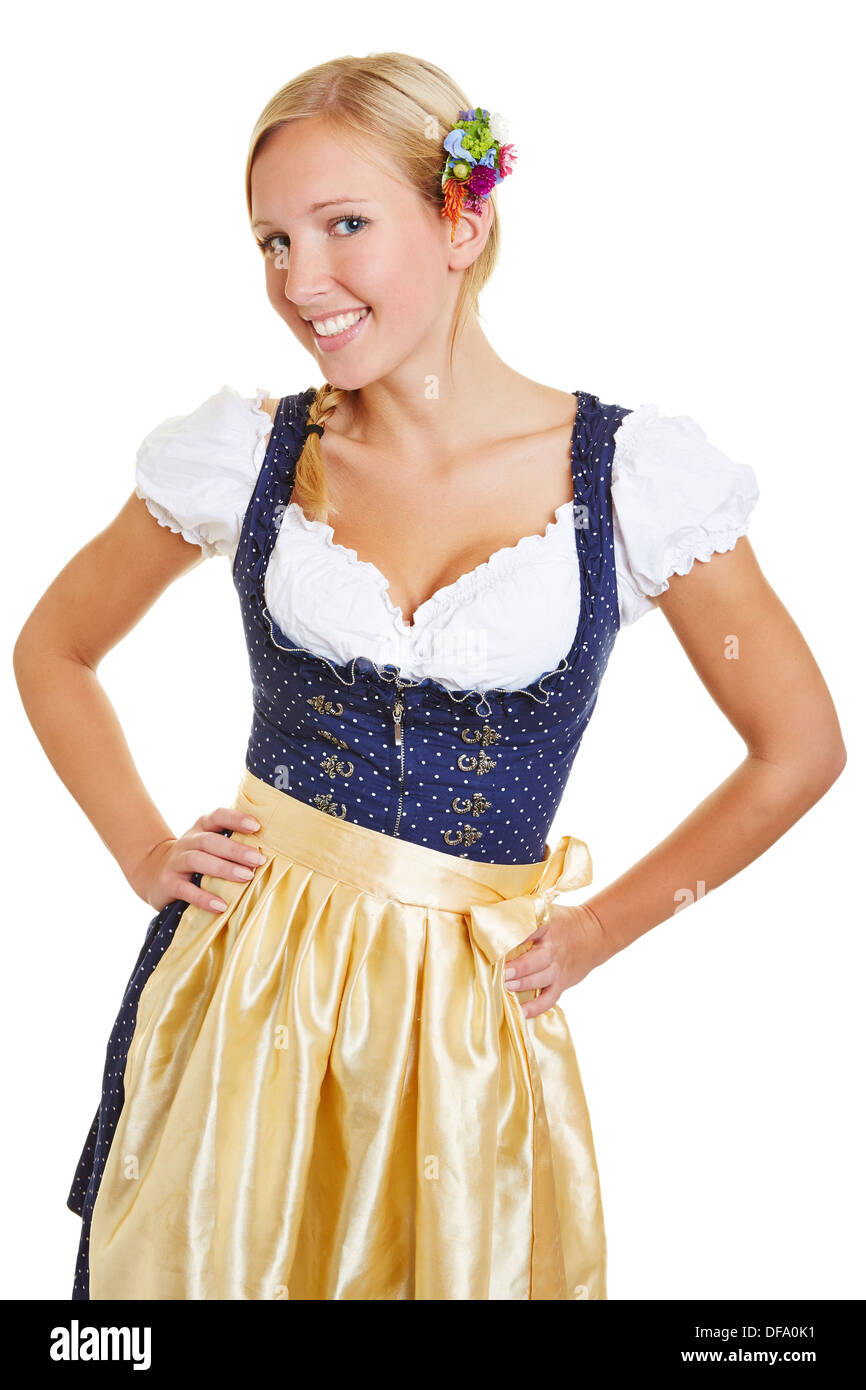 Tablier De Dirndl Femme Couleur Unie Jupe Pour Les Fêtes De La Bière