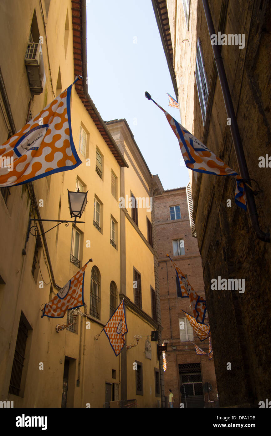 Sienne, Toscane, Italie Banque D'Images