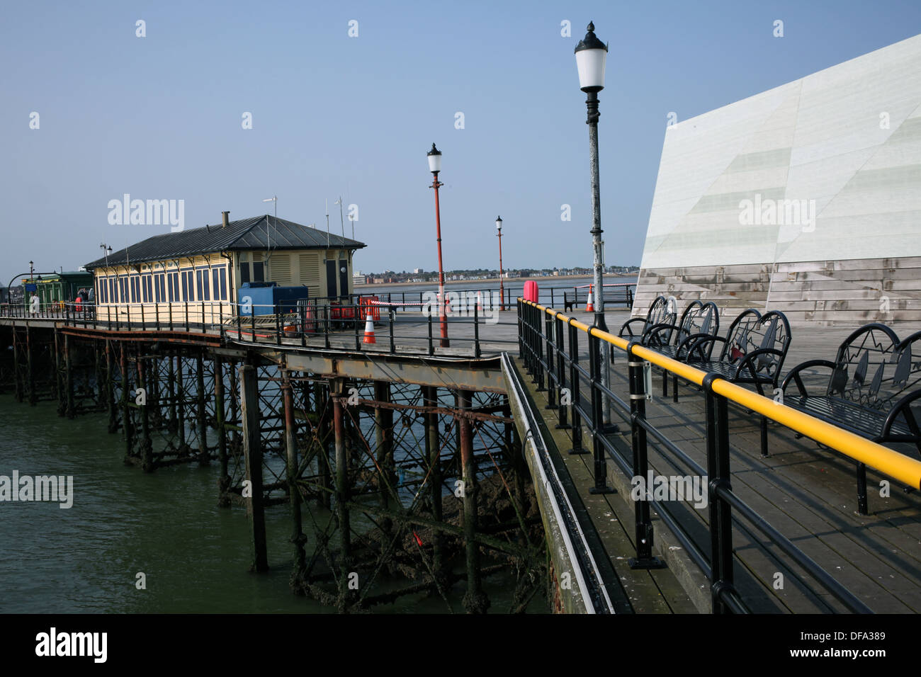 Southend on Sea - Westcliff-on-sea - Southend-on-sea - Sussex - Angleterre - Royaume-Uni Banque D'Images