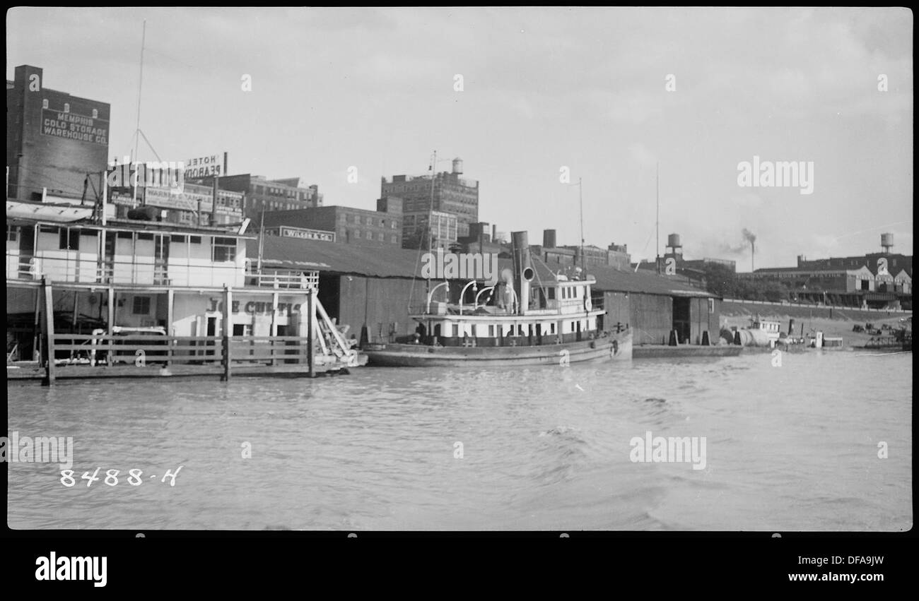 Le terminal de la West Kentucky Coal Company, une partie importante de l'industrie houillère dans le Kentucky. Cette installation joue un rôle essentiel dans le transport et la distribution du charbon. Banque D'Images