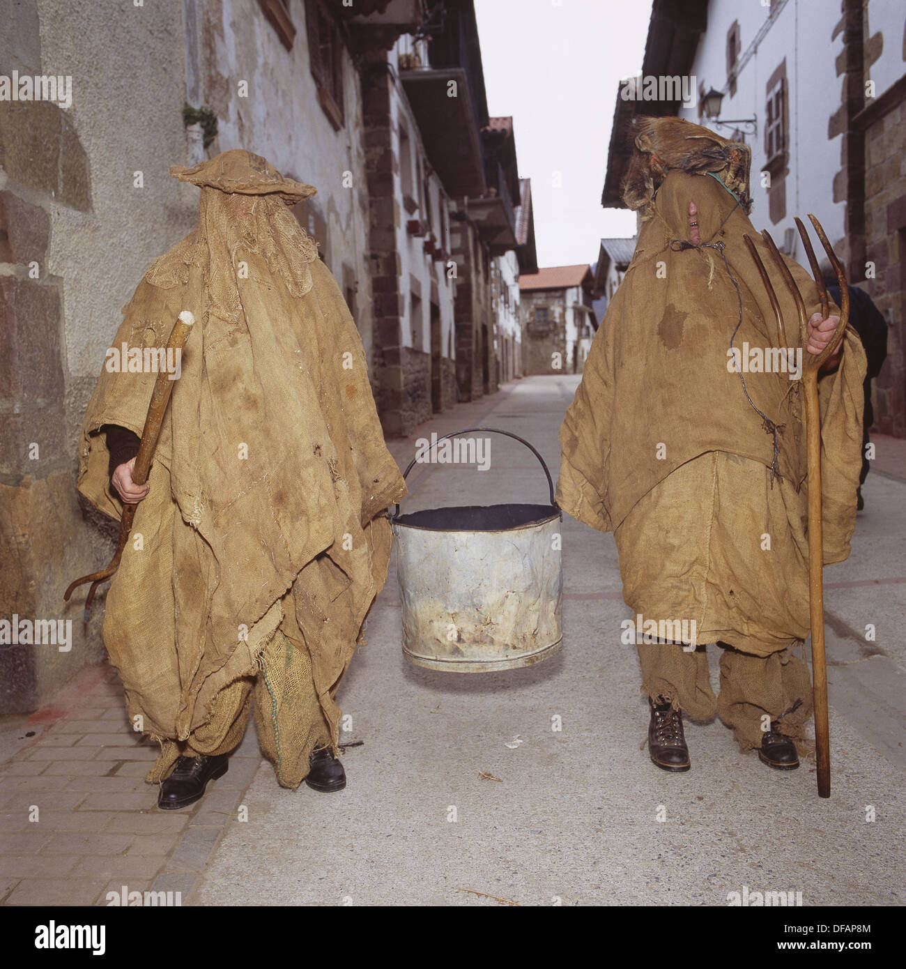 Carnaval de lantz navarra spain Banque de photographies et d’images à