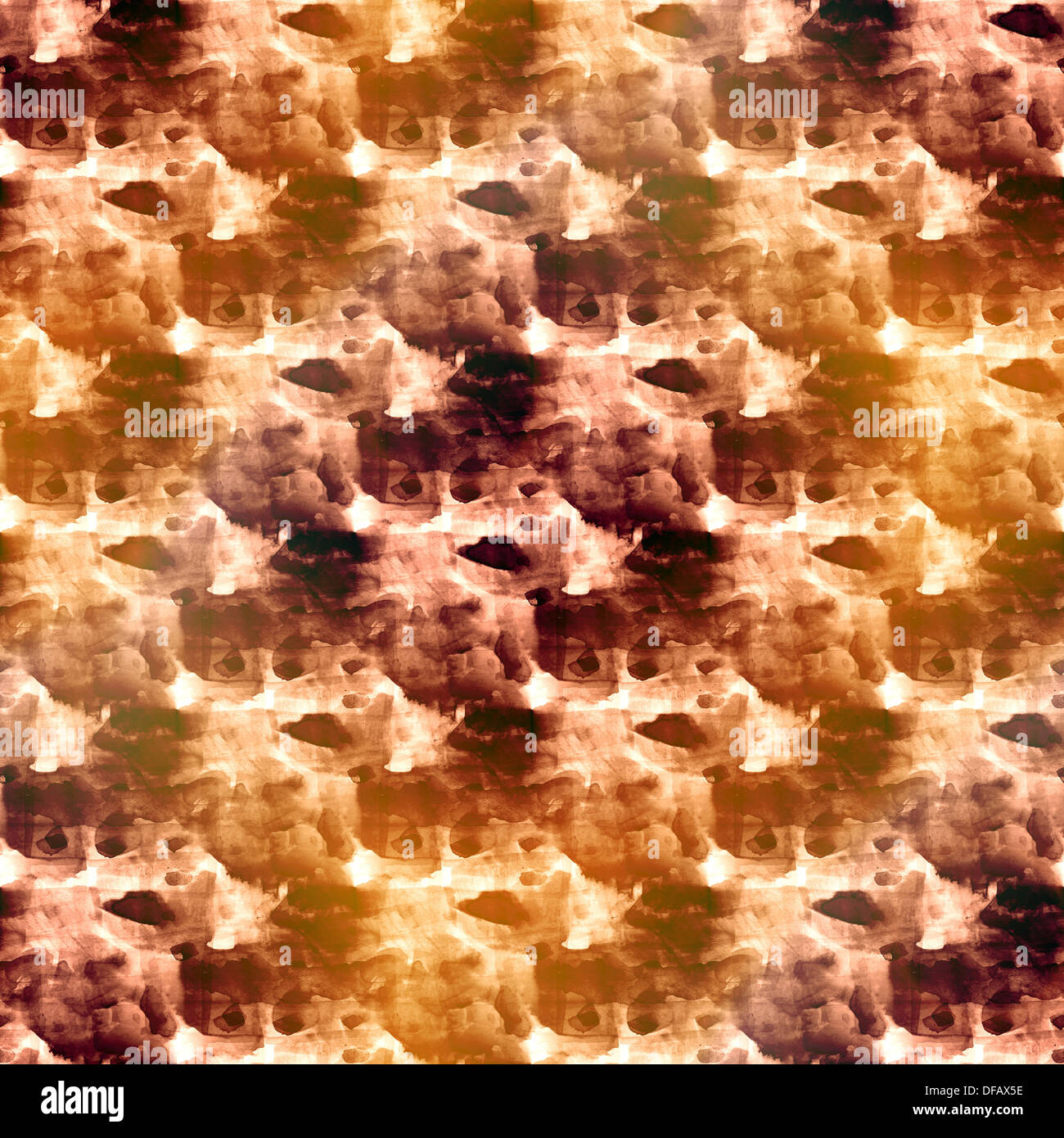 Couleur transparent brown fait main à l'aquarelle, beau fond d'écran pour votre site web Banque D'Images