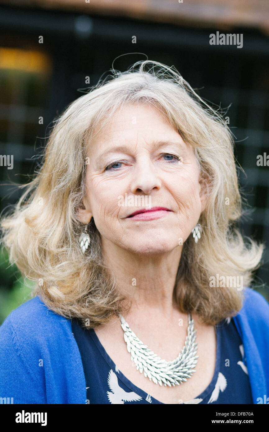 Deborah Moggach est un écrivain anglais. Elle a écrit plusieurs romans Banque D'Images